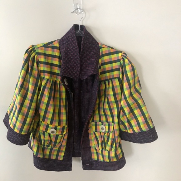 Ladies waist length reversible jacket - Picture 4 of 8
